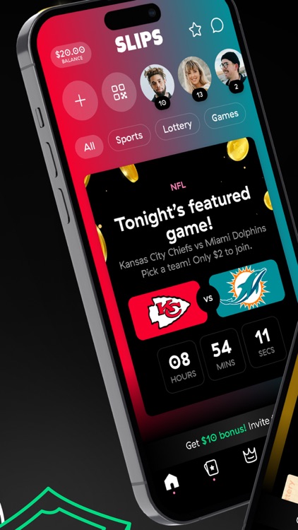 Slips - Live Betting