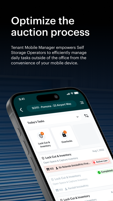 Screenshot 2 of Tenant Mobile Manager App