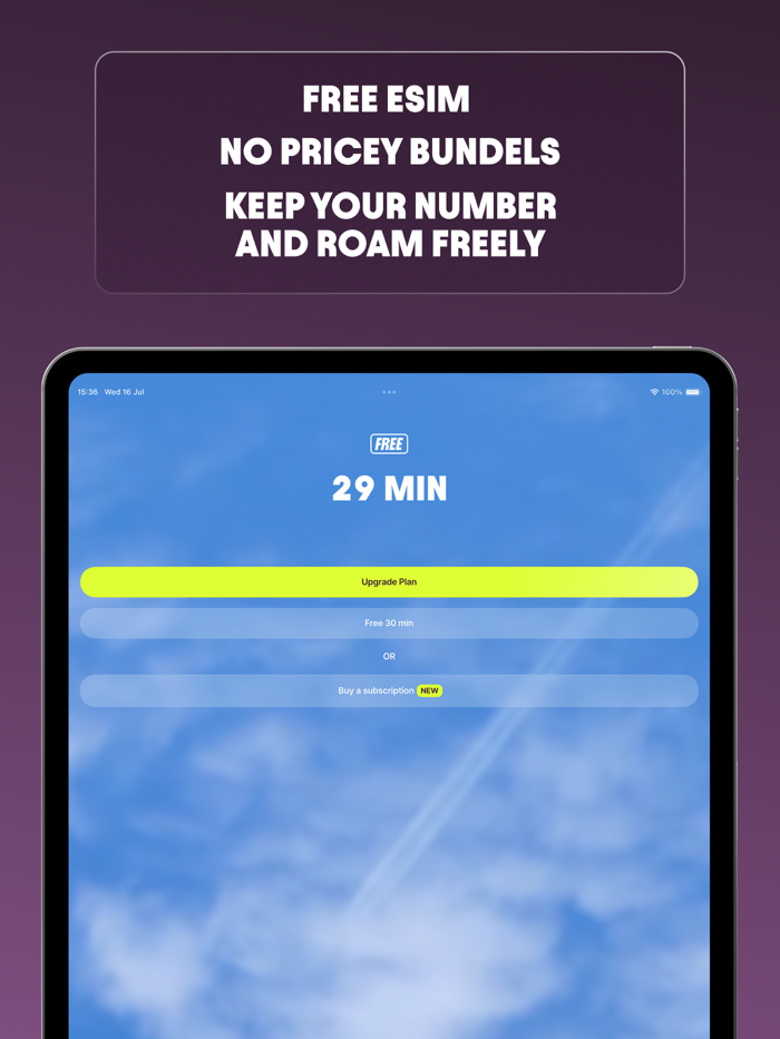 Firsty トラベル eSIM - 無料の世界中のデータ