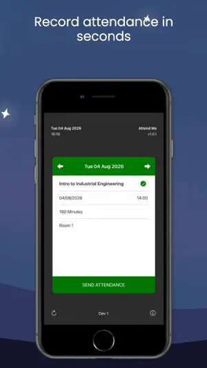 AttendMe screenshot 4