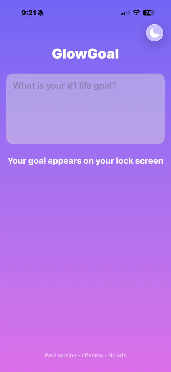 Screenshot #1 pour GlowGoal