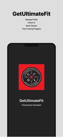 GetUltimateFit iPhone screenshot