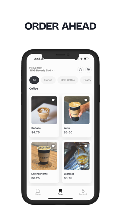 Frank Coffee Screenshot