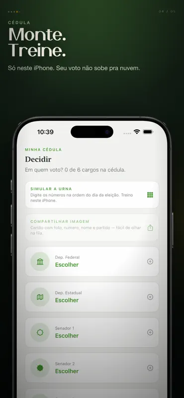 Em Quem Voto screenshot 4 of 5