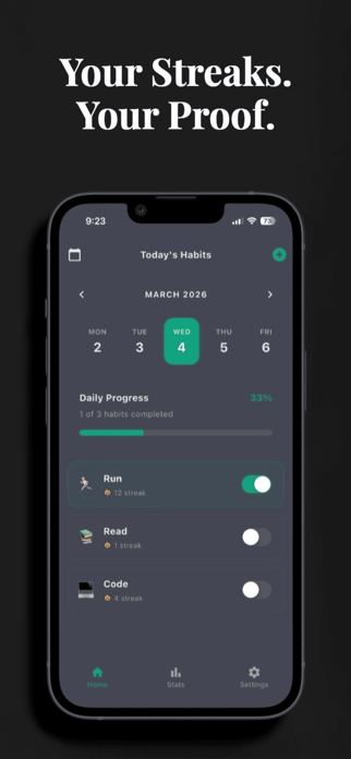Habiloop - Habit Tracker Screenshot 1 of 4
