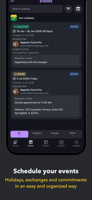 Turno Pro screenshot 4