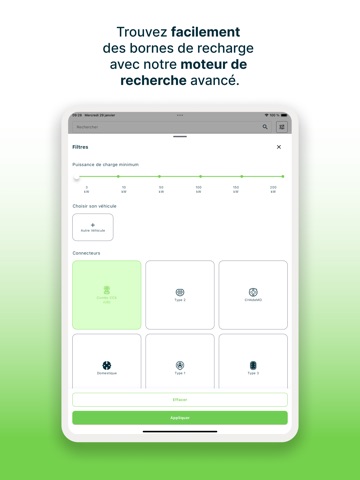 Enerstock iPad screenshot