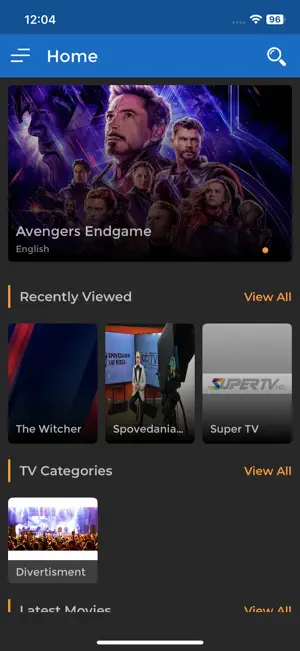 SuperTV App screenshot 2