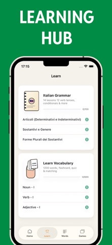 Italian Reading & Audio Books iPhone screenshot