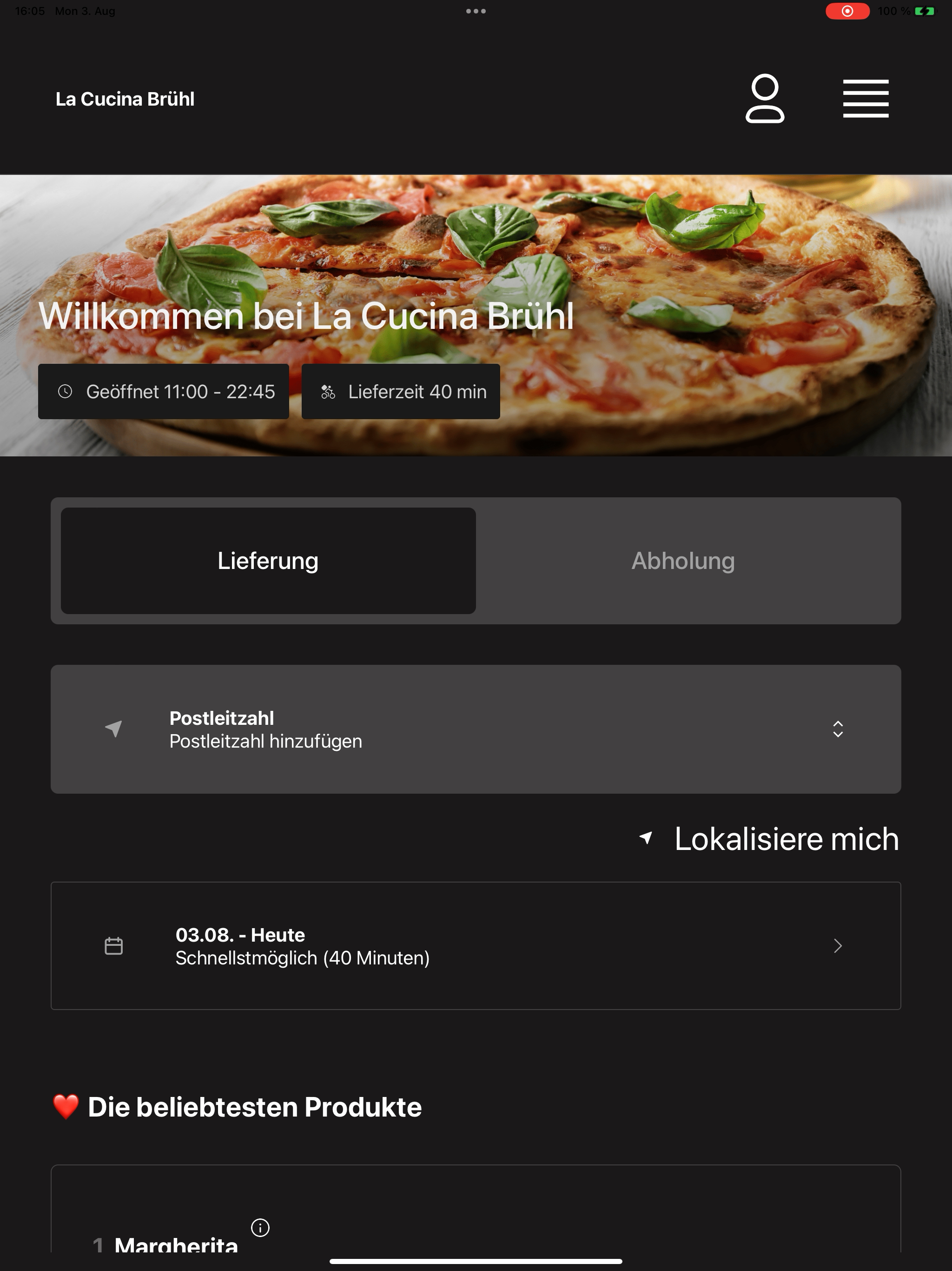 La Cucina Bruehl screenshot 13