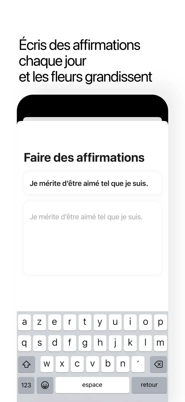Screenshot #2 pour Affi - Affirmations Jour