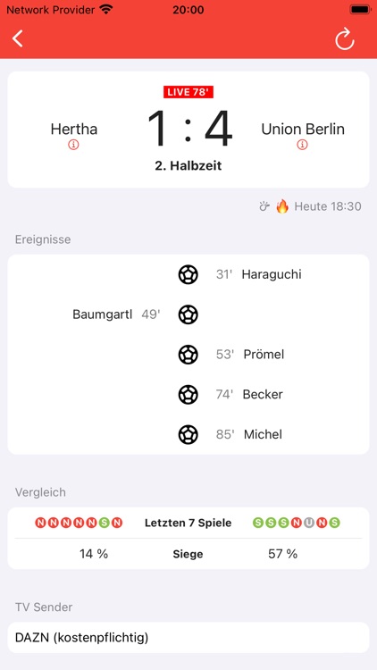 Fußball Ergebnisse (Footy) screenshot-5