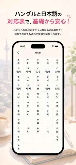 通知で覚える韓国語 screenshot 4