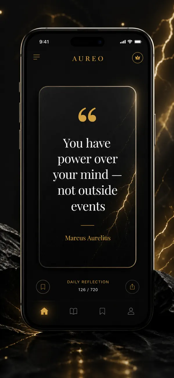 Screenshot #1 pour AUREO: Daily Wisdom