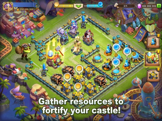 Castle Clash: World Ruler iPad app afbeelding 2