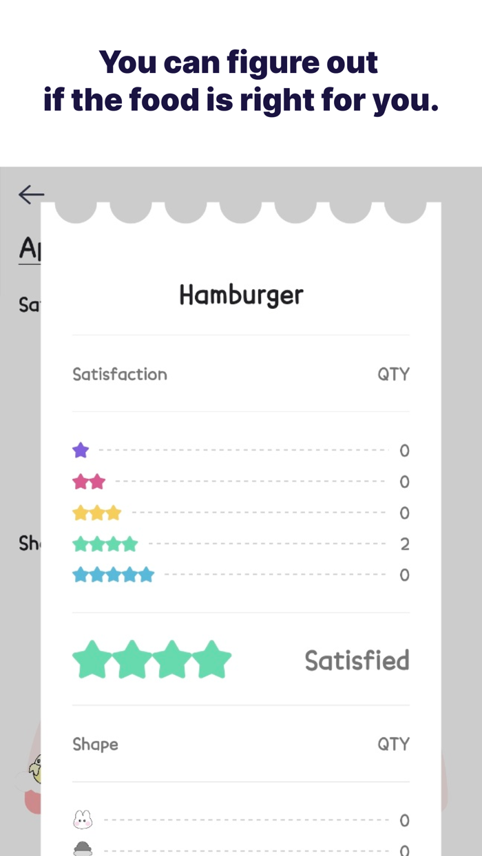 Poop Tracker Food and Poop
