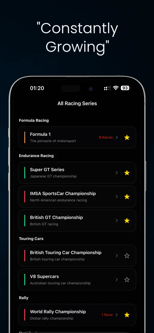 #5. NxtLAP : Racing TV Scores News (iOS) By: Vaidik Dubey