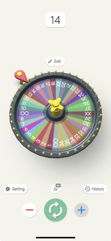 Spin The Wheel !! Screenshot 4 of 8