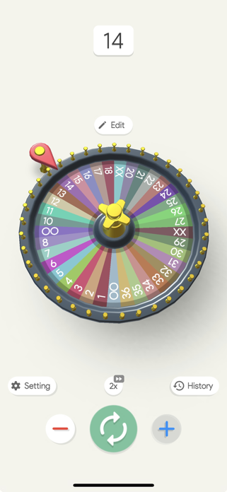Spin The Wheel !! Screenshot 4 of 8
