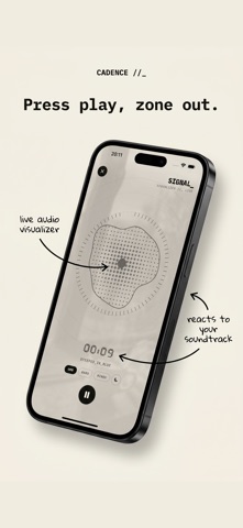 Cadence: Focus Audio screenshot