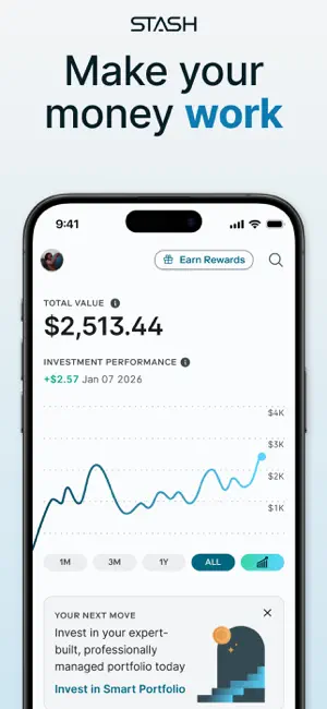 Stash: Investing made easy screenshot 1