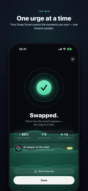 Habit Switch: Swap Bad Habits screenshot 3