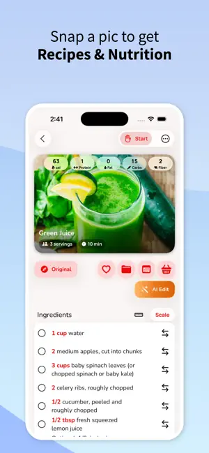 Honeydew: Recipe & Cookbook AI iPhone screenshot 3