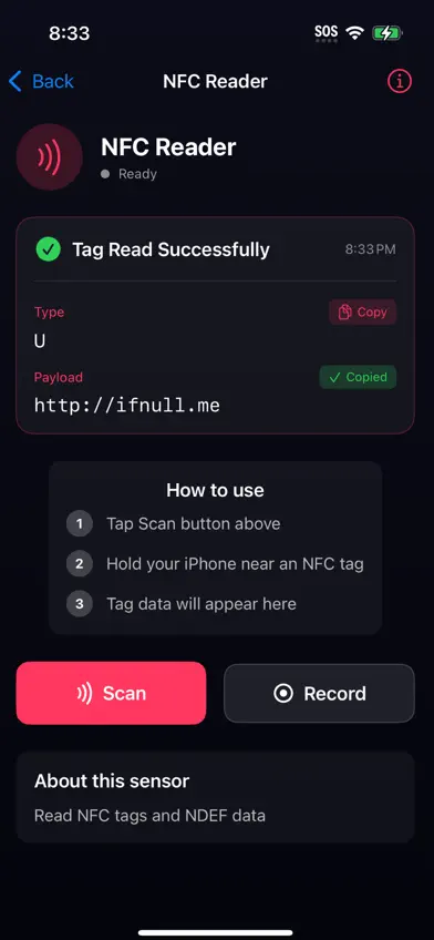 Just Sensors screenshot 3