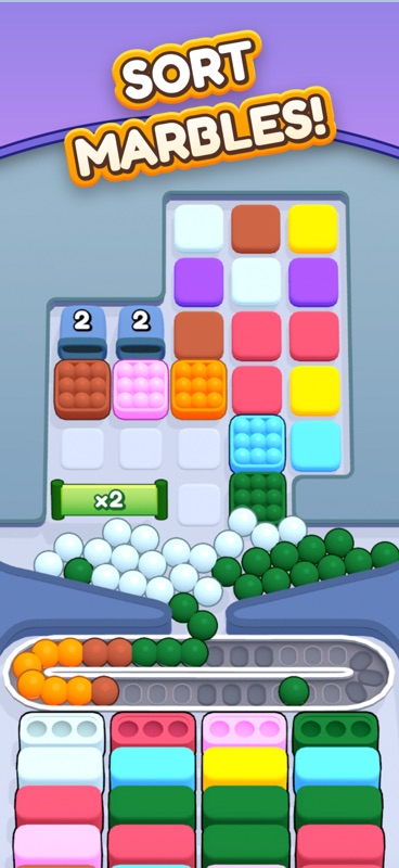 Marble Sort! screenshot 2