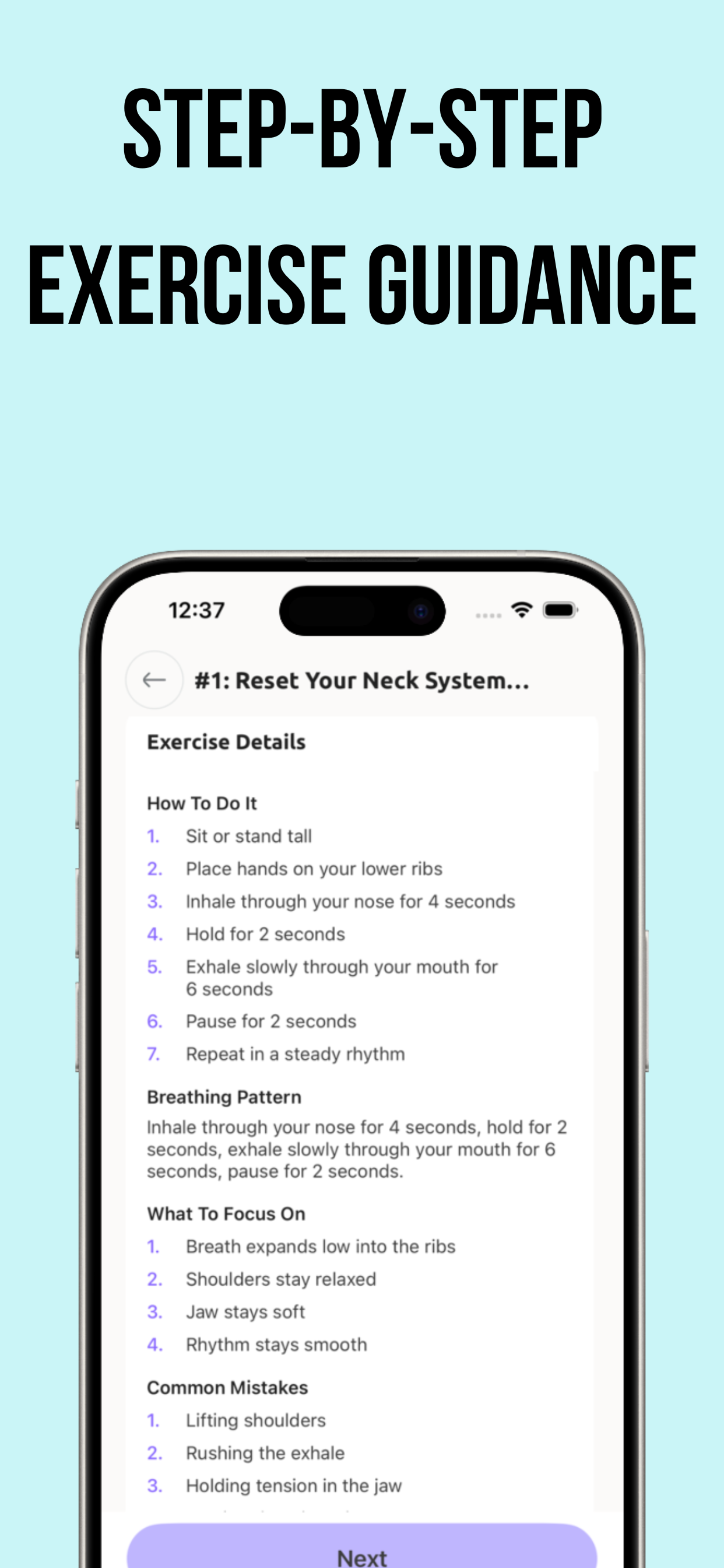 MoveReset: Posture Pain Relief