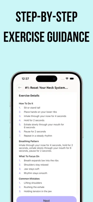 MoveReset: Posture Pain Relief screenshot 4