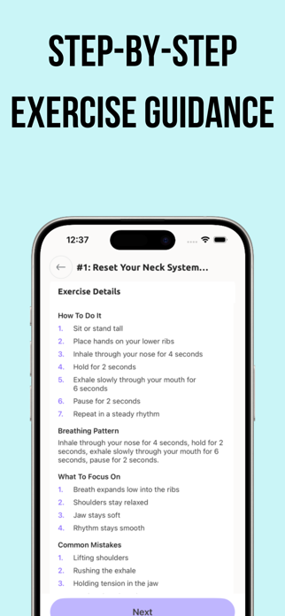 MoveReset: Posture Pain Relief Screenshot 4 of 4