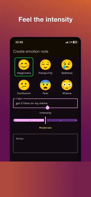 Emotion Journal & Mood Tracker screenshot 3