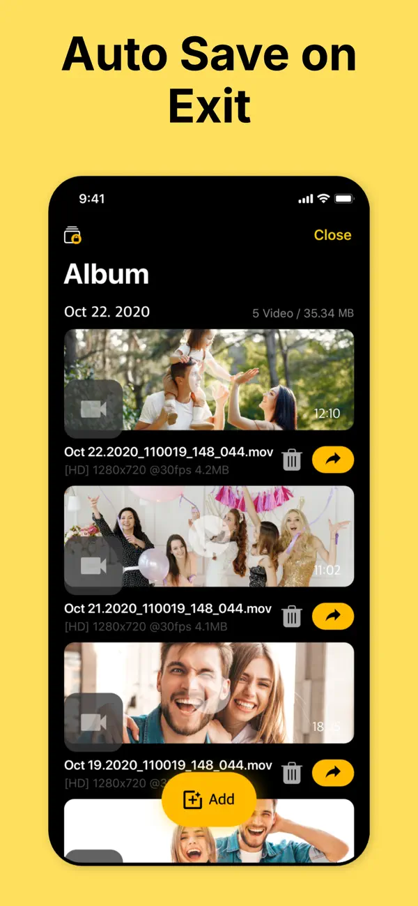 Screenshot #3 pour FastCam - Timestamp Camera