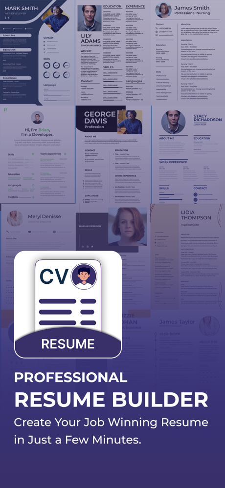 CV Maker : Resume App screenshot 1