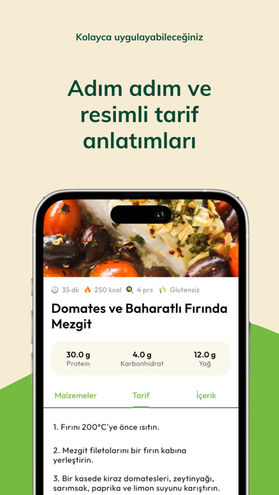 Ketojenik yemek tarifleri:Meal Screenshot