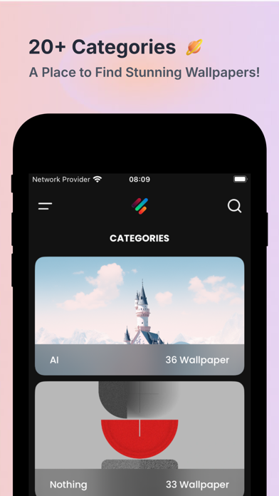 AI Wallpapers 4K - PhoneWalls Screenshot