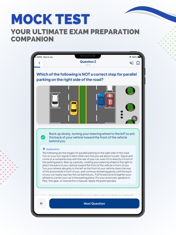 ND DOT Permit Practice Test iPad screenshot