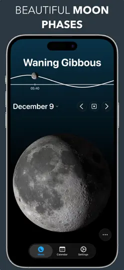 Screenshot von Lunar - Moon Phase & Widgets auf dem iPhone 1