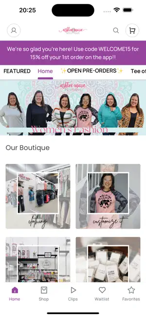 Ashlee Marie Boutique Fashion screenshot 1