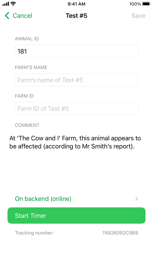 #6. Huve Check® V2 (iOS) Ved: Bio-X Diagnostics