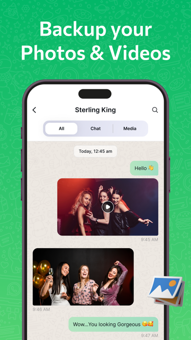 WA Deleted Messages Backup App Screenshot
