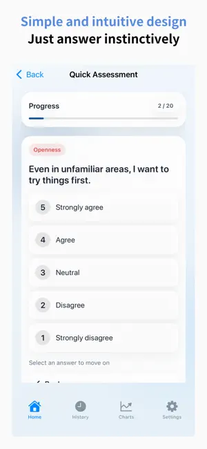 BIG5 Personality Test: Science screenshot 4