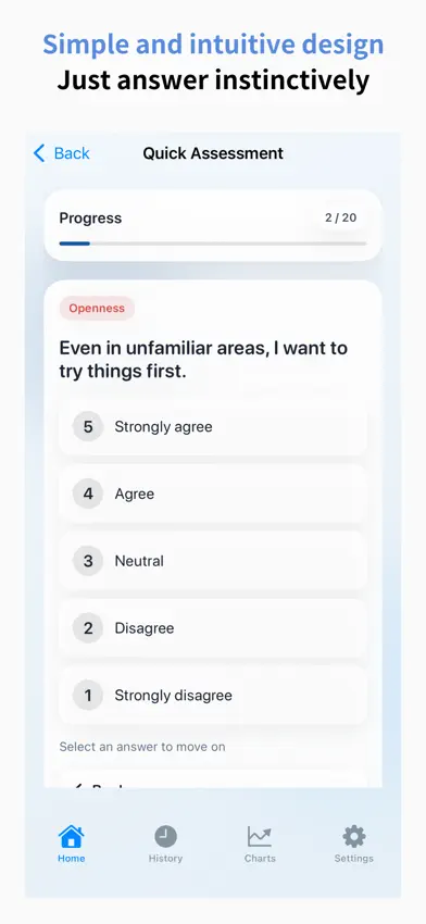 BIG5 Personality Test: Science screenshot 4