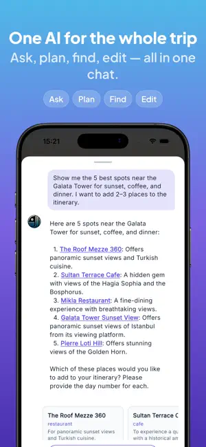 JourneyBay — AI Travel Engine screenshot 2