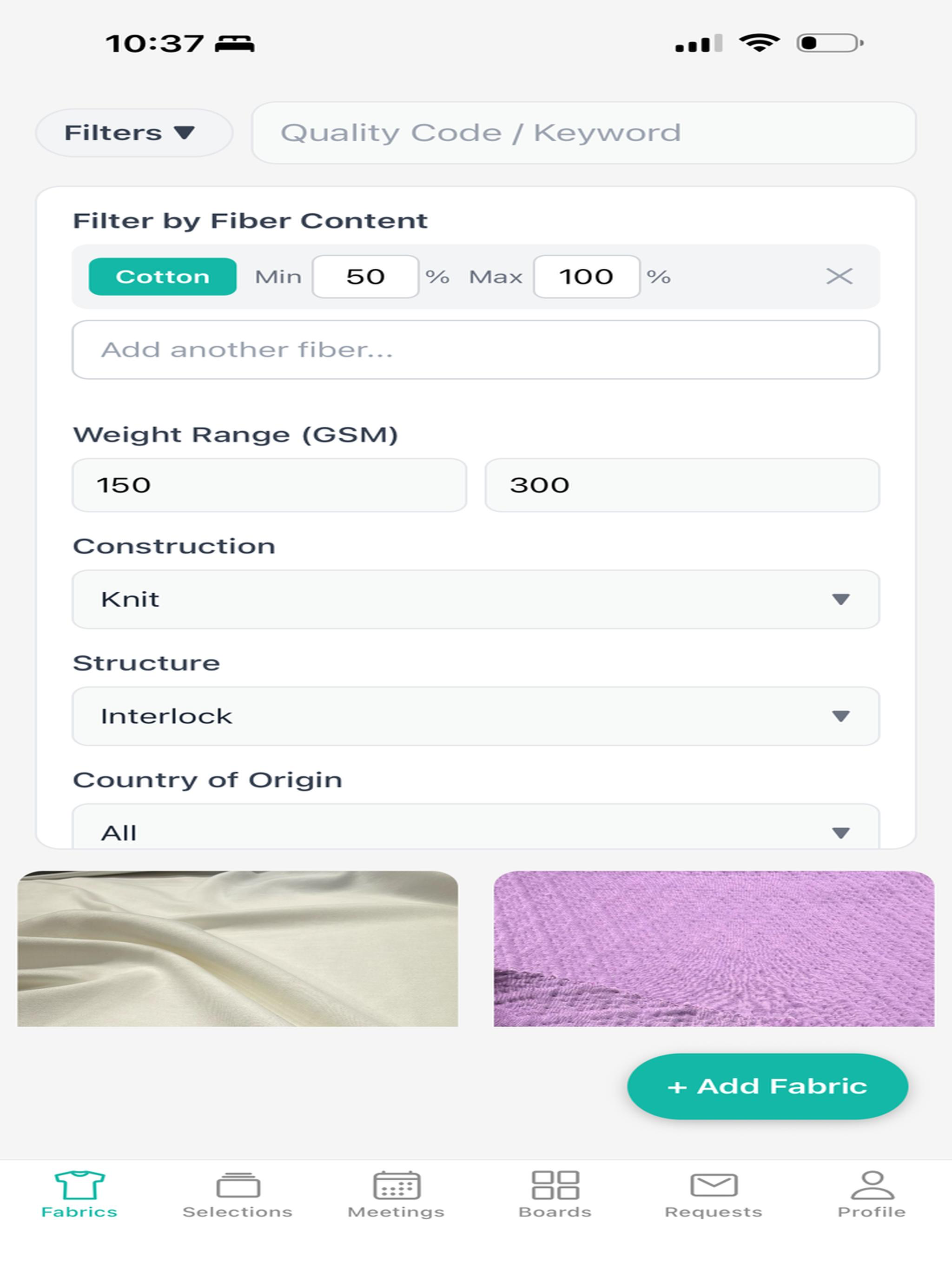 FabricPlate