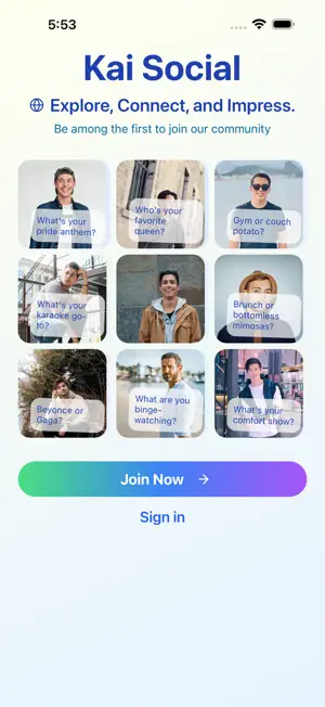 Kai Social screenshot 1