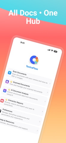 TextraFlow: AI Data Extract screenshot