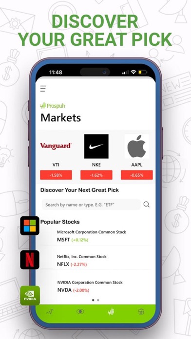 Prospuh iPhone screenshot 5 - Finance app