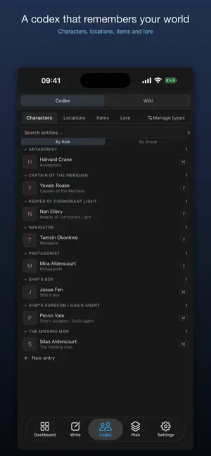 Novalist - Novel Writing screenshot 4